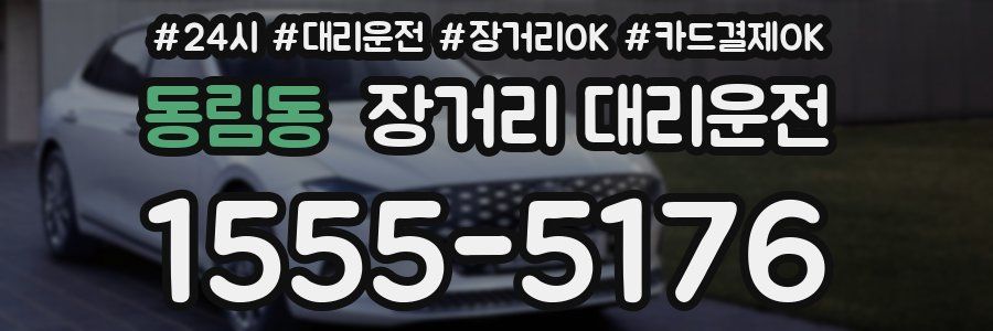 동림동 장거리 대리운전