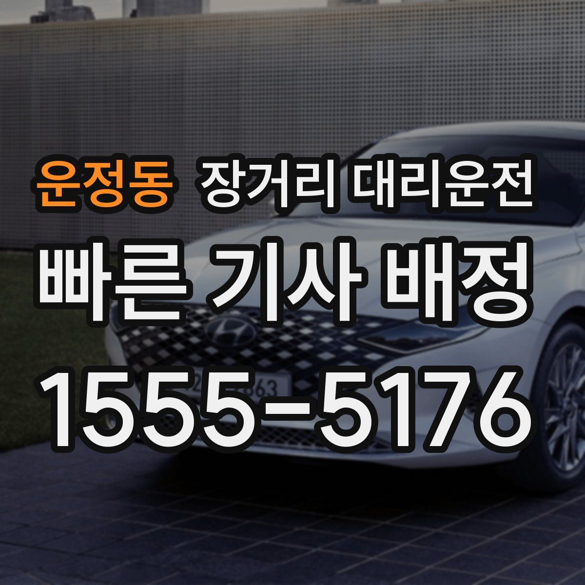 운정동 장거리 대리운전