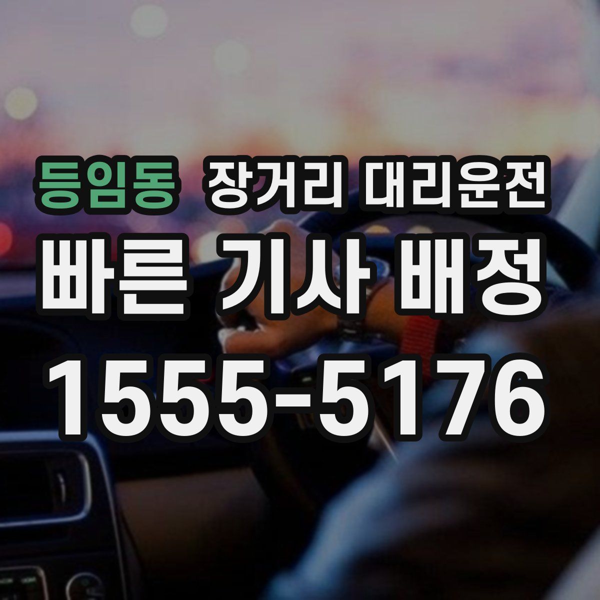 등임동 장거리 대리운전