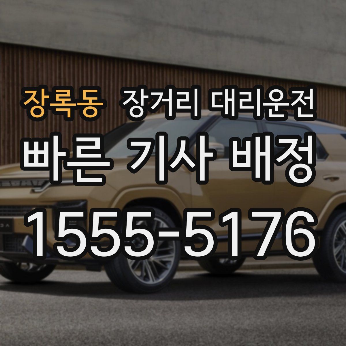장록동 장거리 대리운전