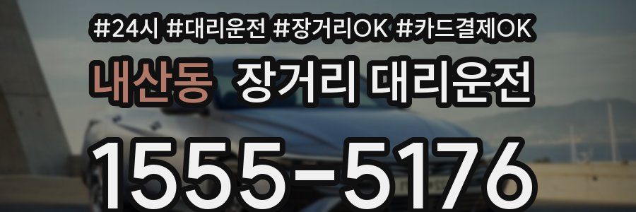 내산동 장거리 대리운전