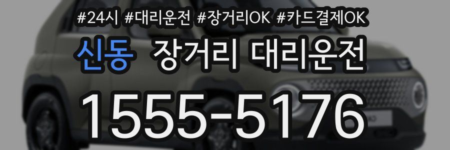 신동 장거리 대리운전