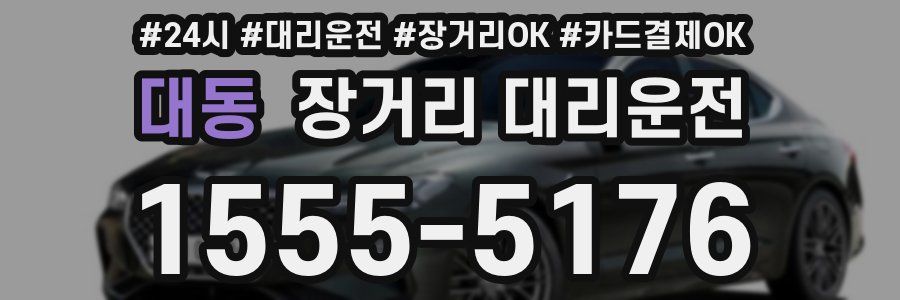 대동 장거리 대리운전