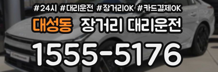 대성동 장거리 대리운전