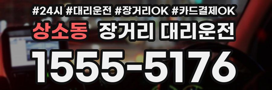 상소동 장거리 대리운전