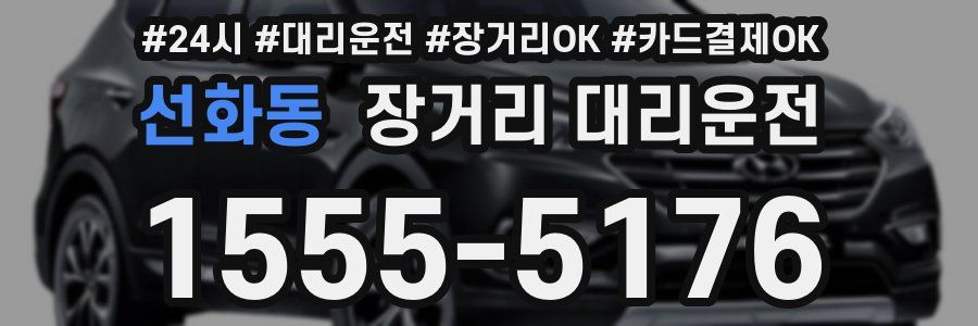 선화동 장거리 대리운전