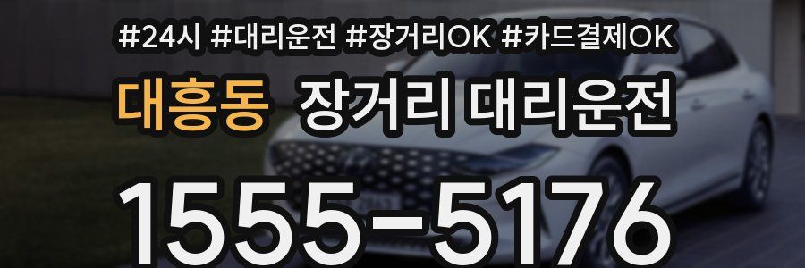 대흥동 장거리 대리운전