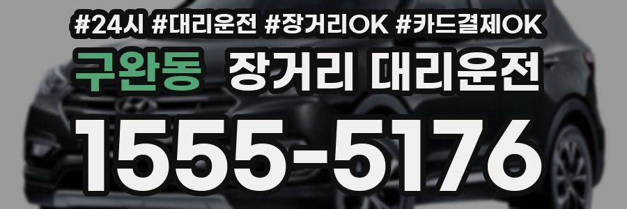 구완동 장거리 대리운전