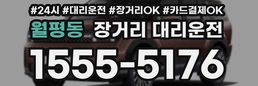 월평동 장거리 대리운전