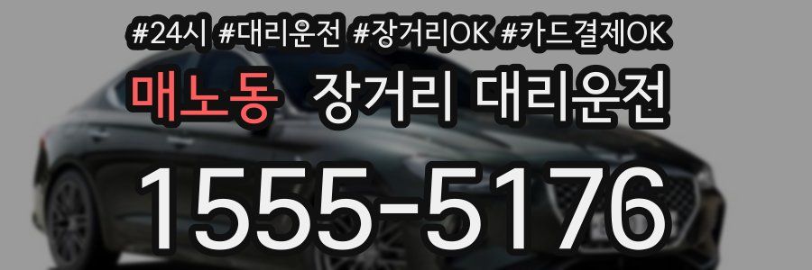 매노동 장거리 대리운전