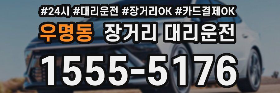 우명동 장거리 대리운전