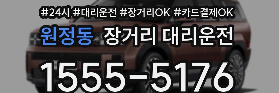 원정동 장거리 대리운전