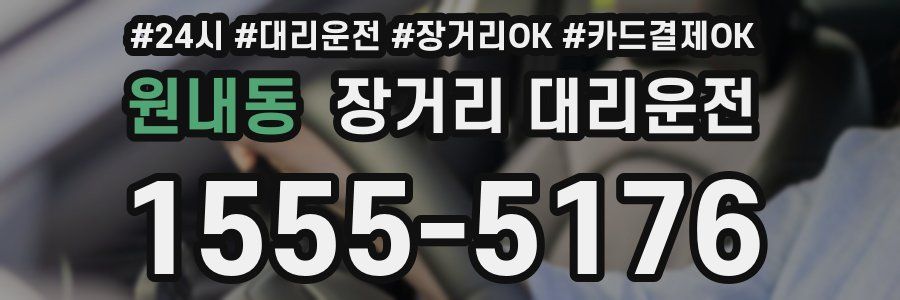 원내동 장거리 대리운전