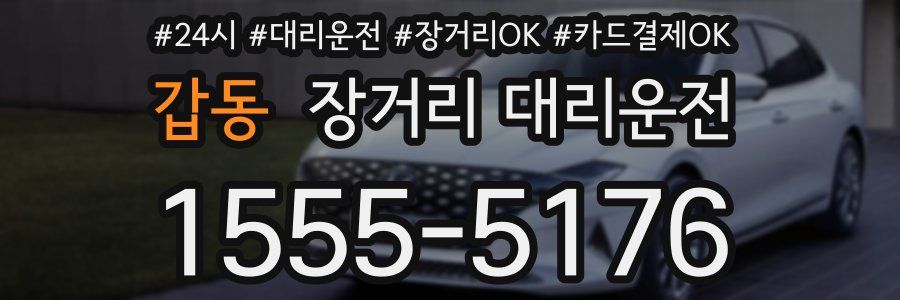 갑동 장거리 대리운전