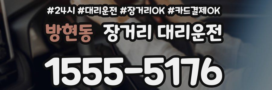방현동 장거리 대리운전