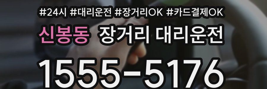 신봉동 장거리 대리운전