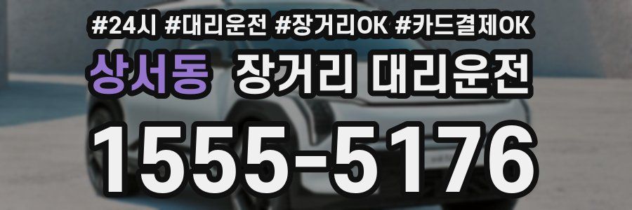상서동 장거리 대리운전