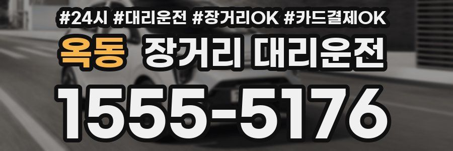 옥동 장거리 대리운전