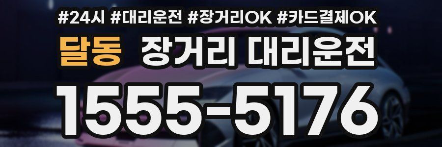 달동 장거리 대리운전