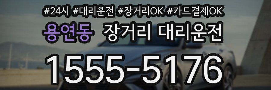 용연동 장거리 대리운전