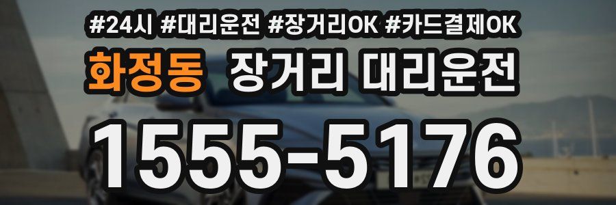 화정동 장거리 대리운전