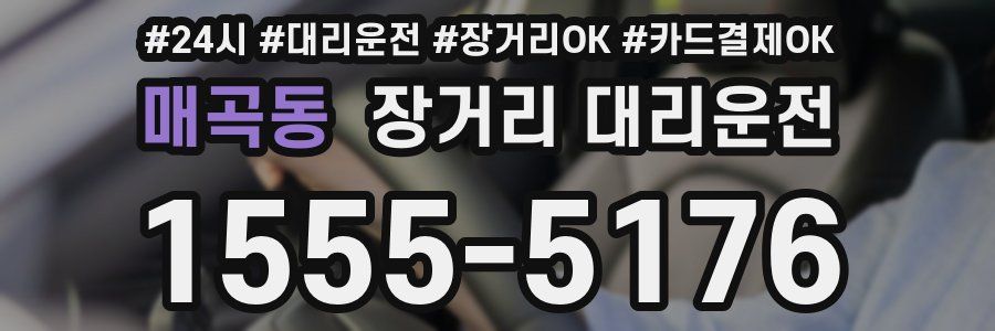 매곡동 장거리 대리운전