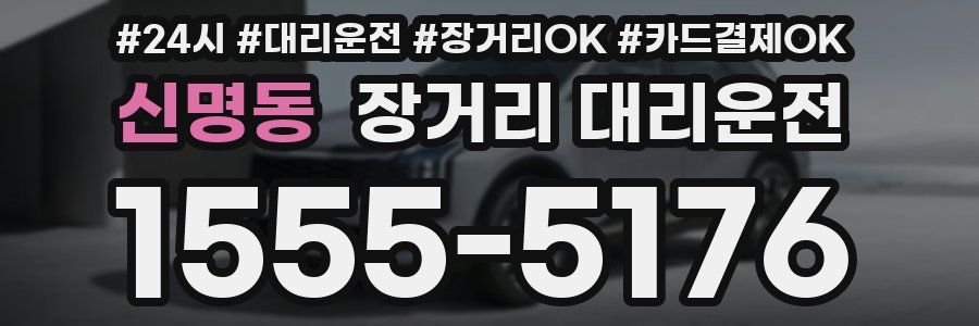 신명동 장거리 대리운전