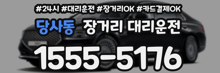 당사동 장거리 대리운전