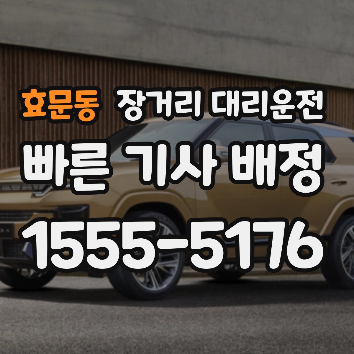 효문동 장거리 대리운전