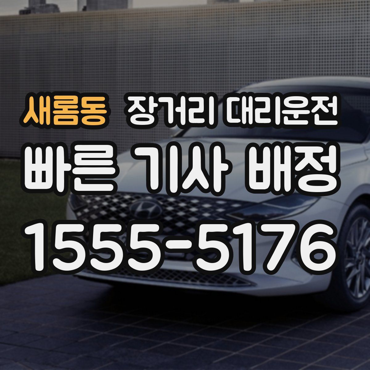 새롬동 장거리 대리운전