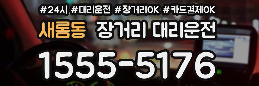 새롬동 장거리 대리운전
