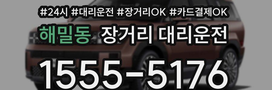 해밀동 장거리 대리운전