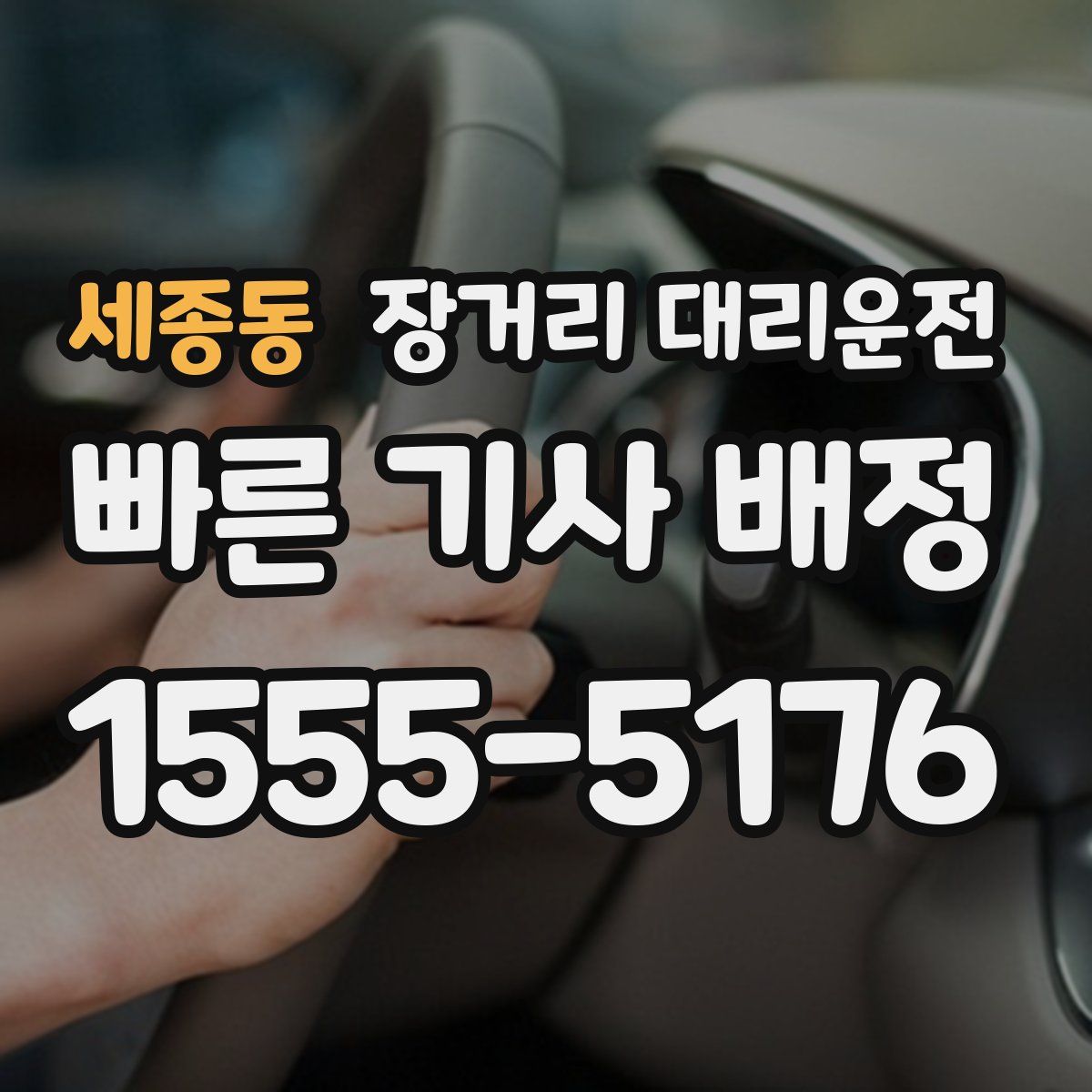 세종동 장거리 대리운전