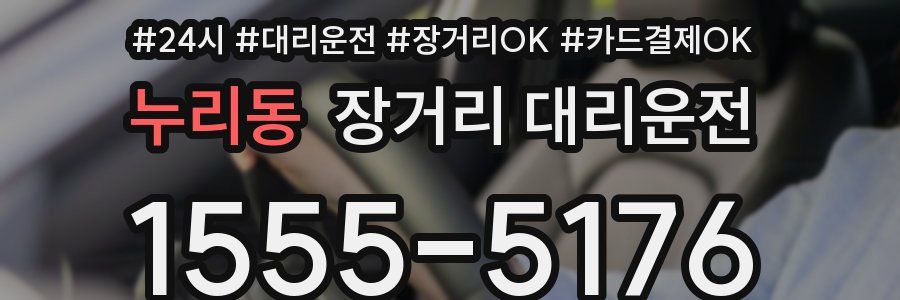 누리동 장거리 대리운전