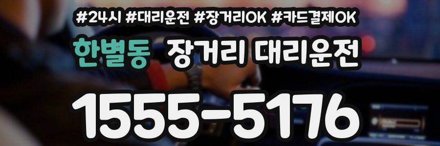 한별동 장거리 대리운전