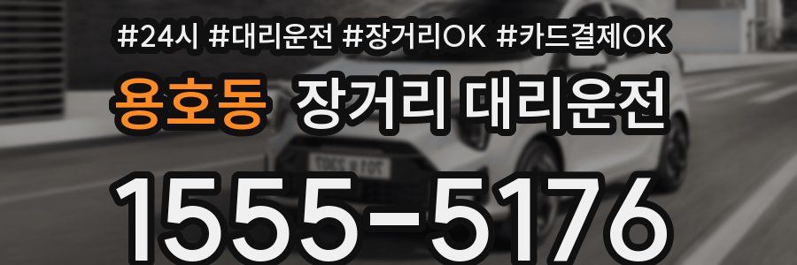 용호동 장거리 대리운전
