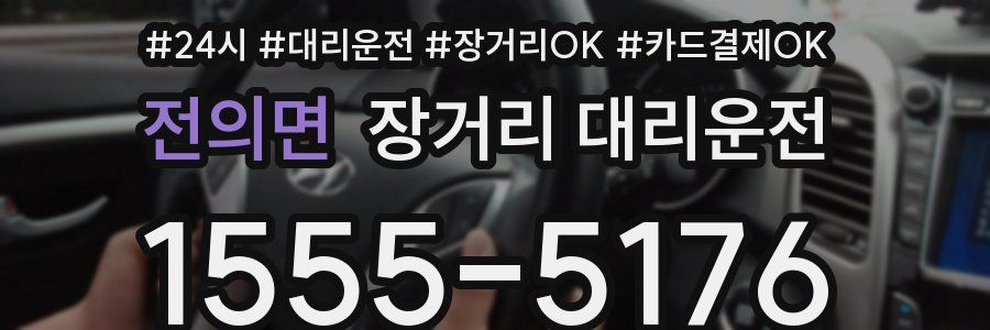 전의면 장거리 대리운전