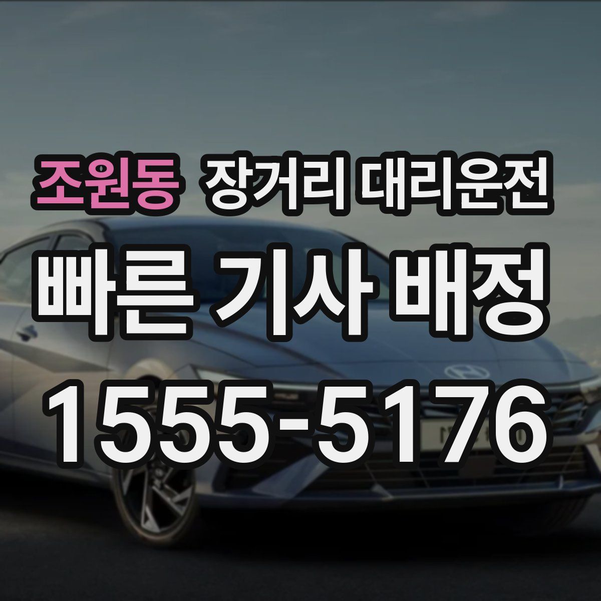 조원동 장거리 대리운전