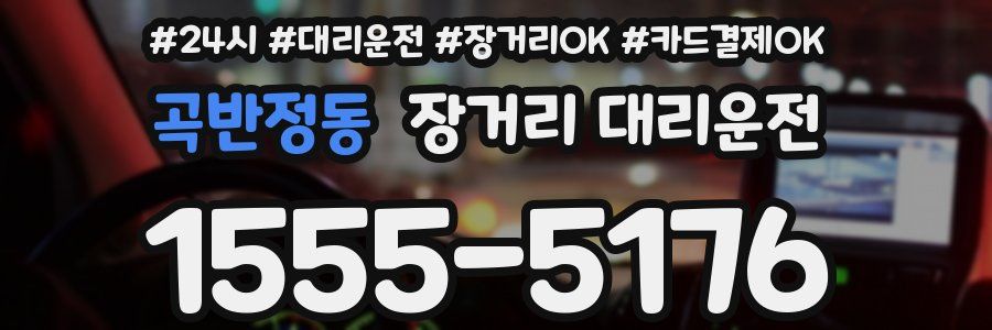 곡반정동 장거리 대리운전