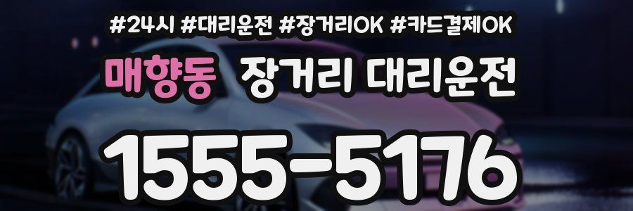 매향동 장거리 대리운전