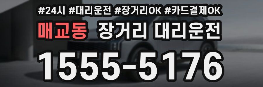 매교동 장거리 대리운전