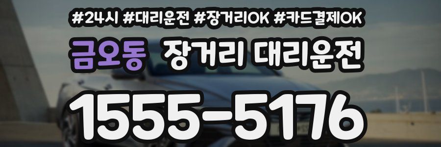 금오동 장거리 대리운전