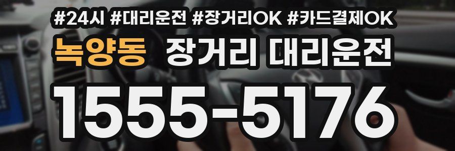 녹양동 장거리 대리운전