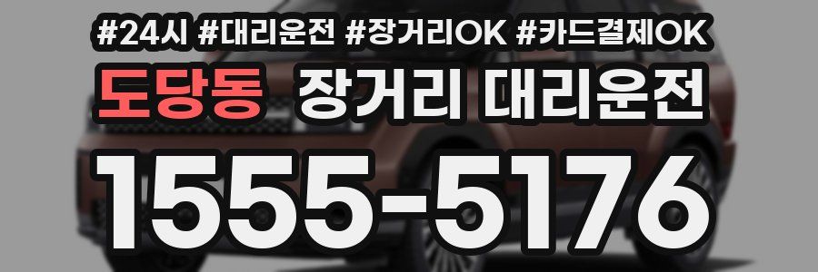 도당동 장거리 대리운전