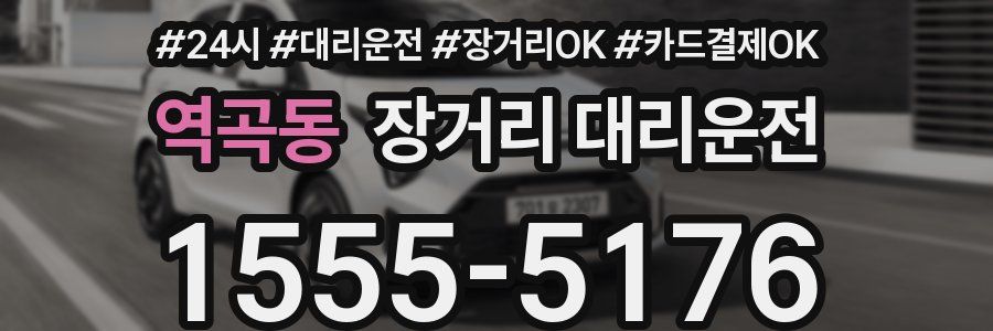 역곡동 장거리 대리운전