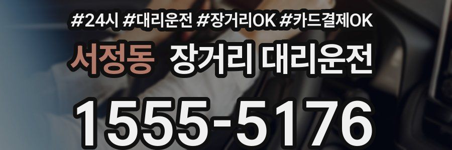 서정동 장거리 대리운전