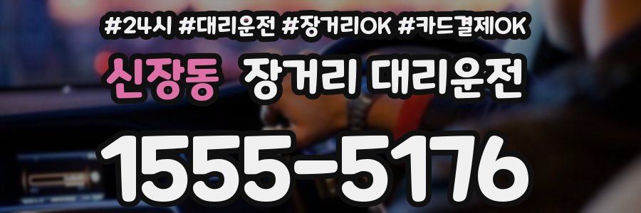 신장동 장거리 대리운전