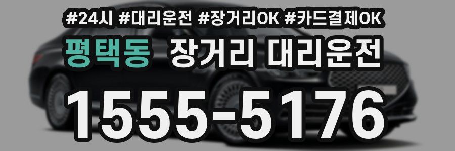 평택동 장거리 대리운전
