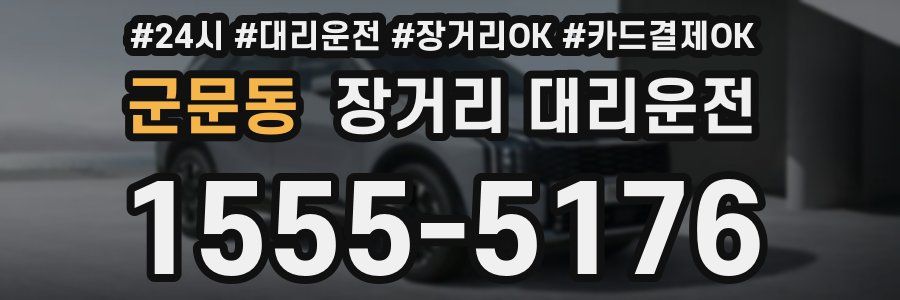 군문동 장거리 대리운전