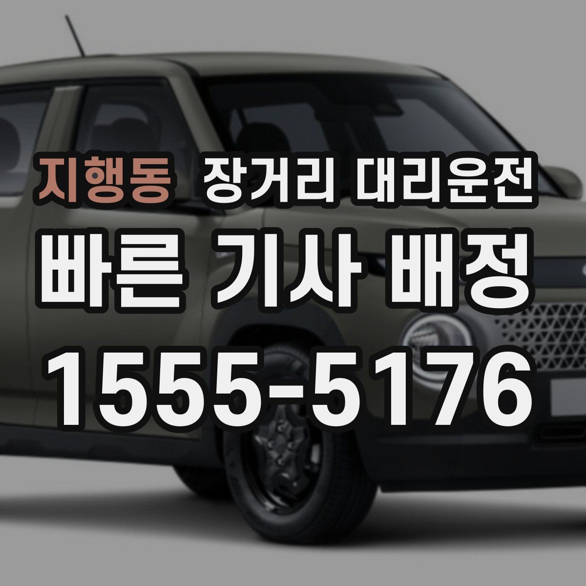 지행동 장거리 대리운전